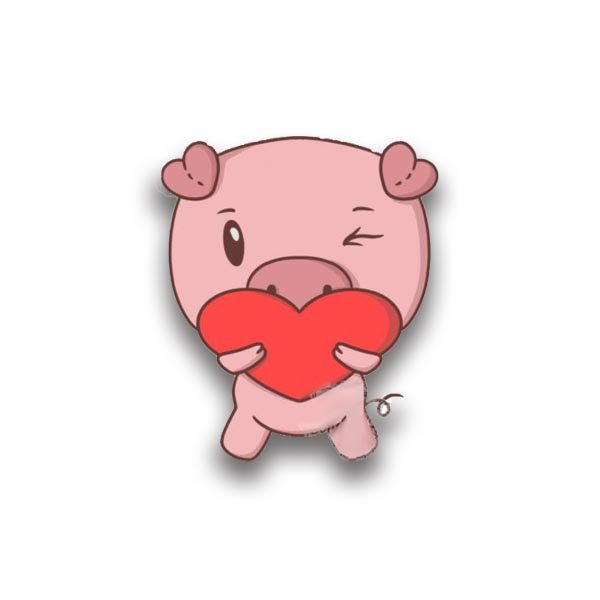 CERDITO CON CORAZON2 CERDITO CON CORAZON