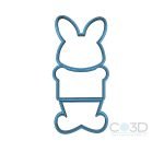 CORTADORES PUZZLE DE CONEJO DE PASCUA