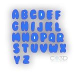 letras en 6cm.