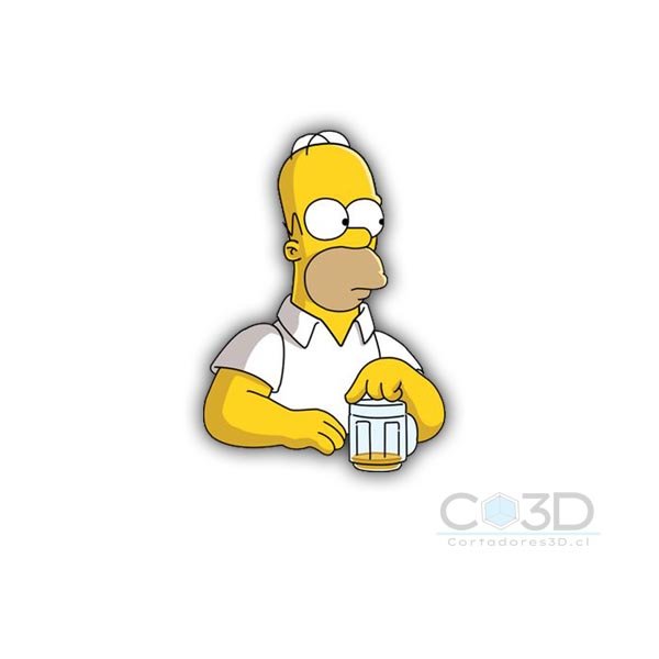 HOMERO CERVEZA. HOMERO-CERVEZA