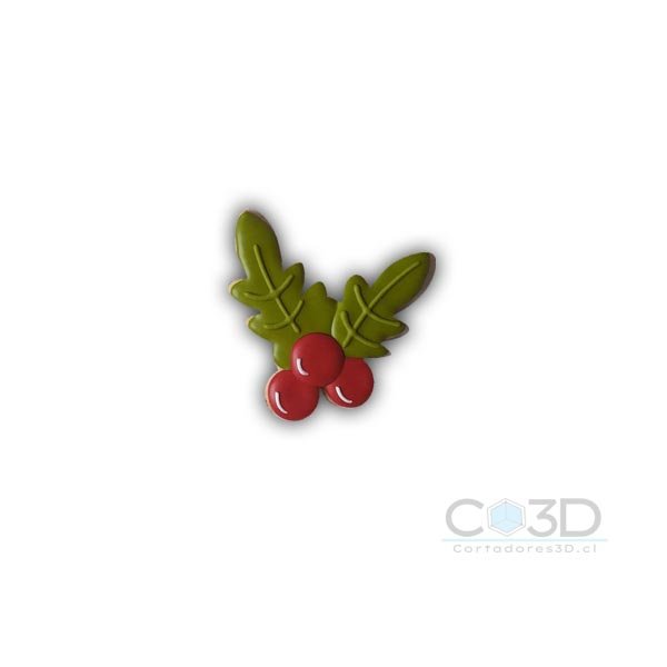 HOJAS CE ACEVO DE NAVIDAD. cortador hoja de navidad
