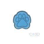cortador diseño pata de perro