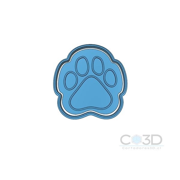 PATA DE PERRO cortador diseño pata de perro