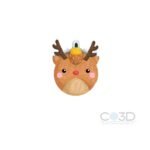Esfera de navidad reno