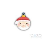 Esfera de navidad viejito pascuero